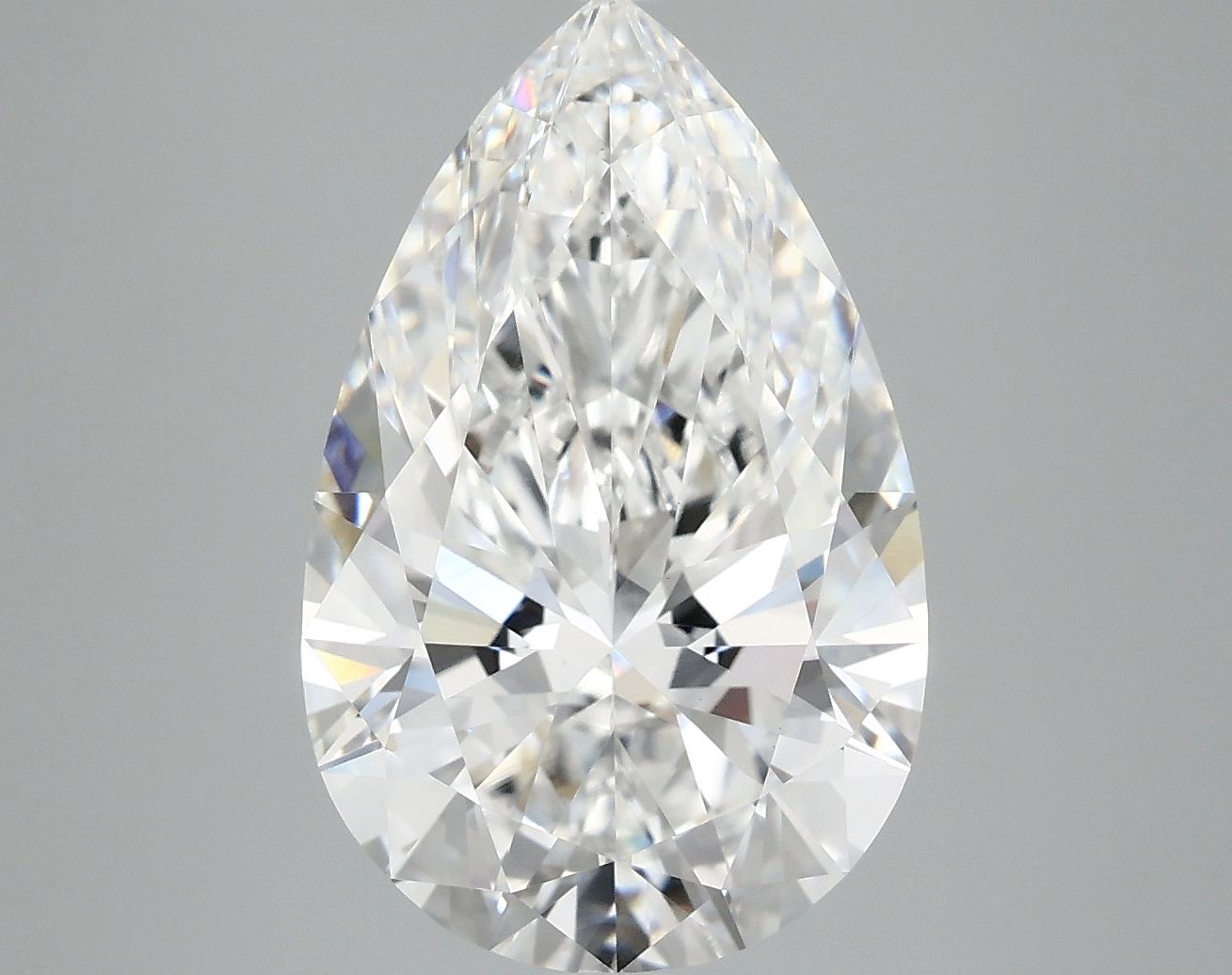 5.09 ct. pear Lab Grown Diamond front image