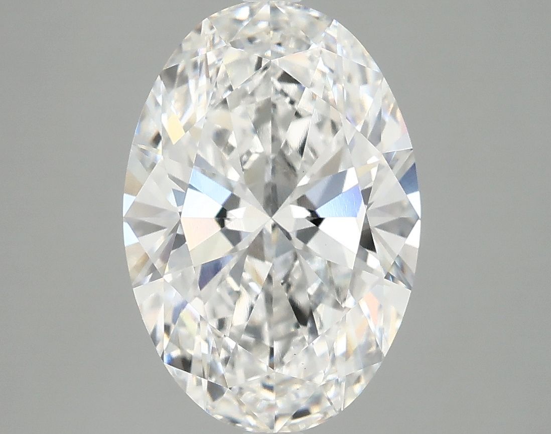 3.78 ct. oval Lab Grown Diamond front image