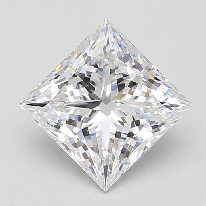 3.04 ct. princess Lab Grown Diamond front image