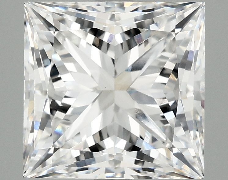 4.17 ct. princess Lab Grown Diamond front image