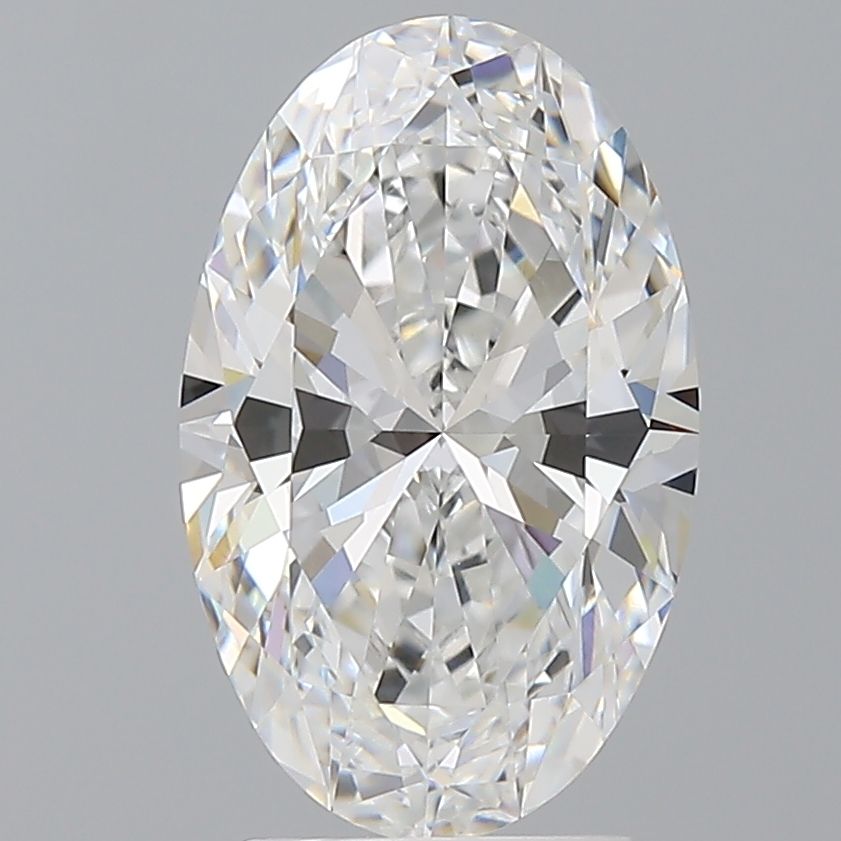 3.05 ct. oval Lab Grown Diamond front image