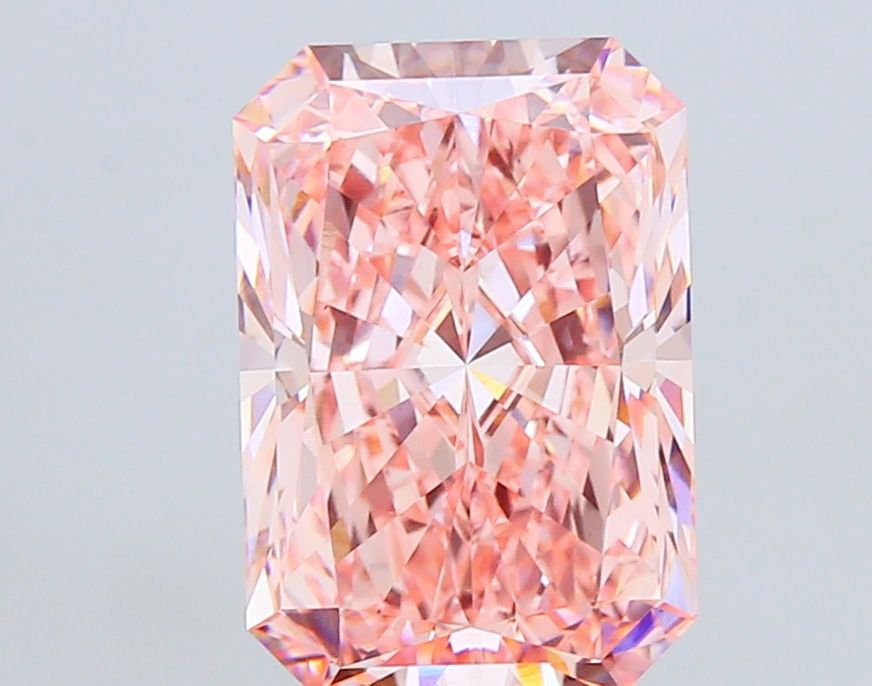 8.05 ct. radiant Lab Grown Diamond front image