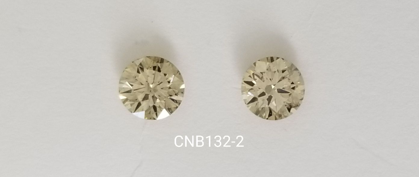 1.04ct Round CHAMPAGNE SI2