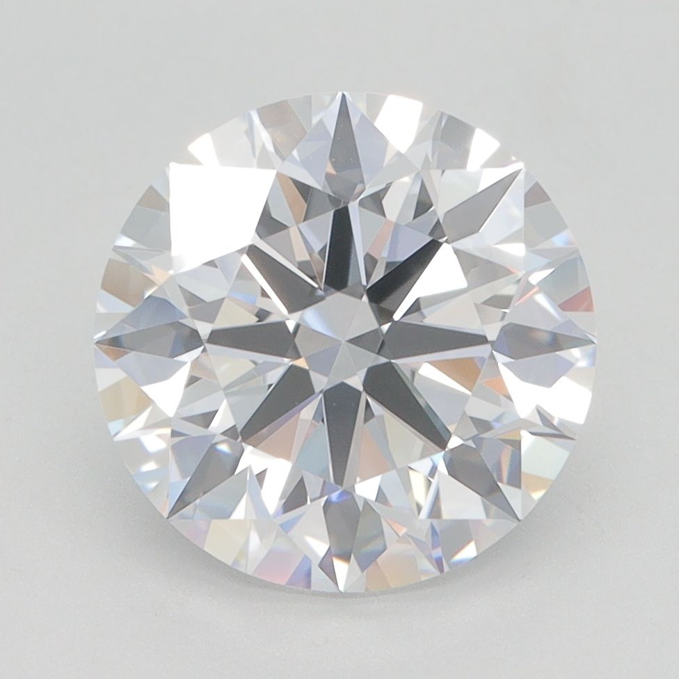 Diament LG okrągły, 3.28 ct, D, VVS1, szlif EX