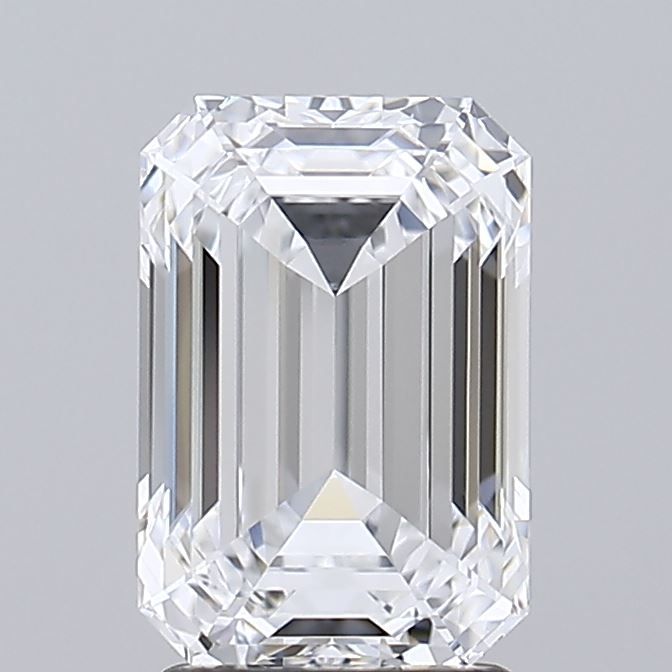 2.54 ct. emerald Lab Grown Diamond front image