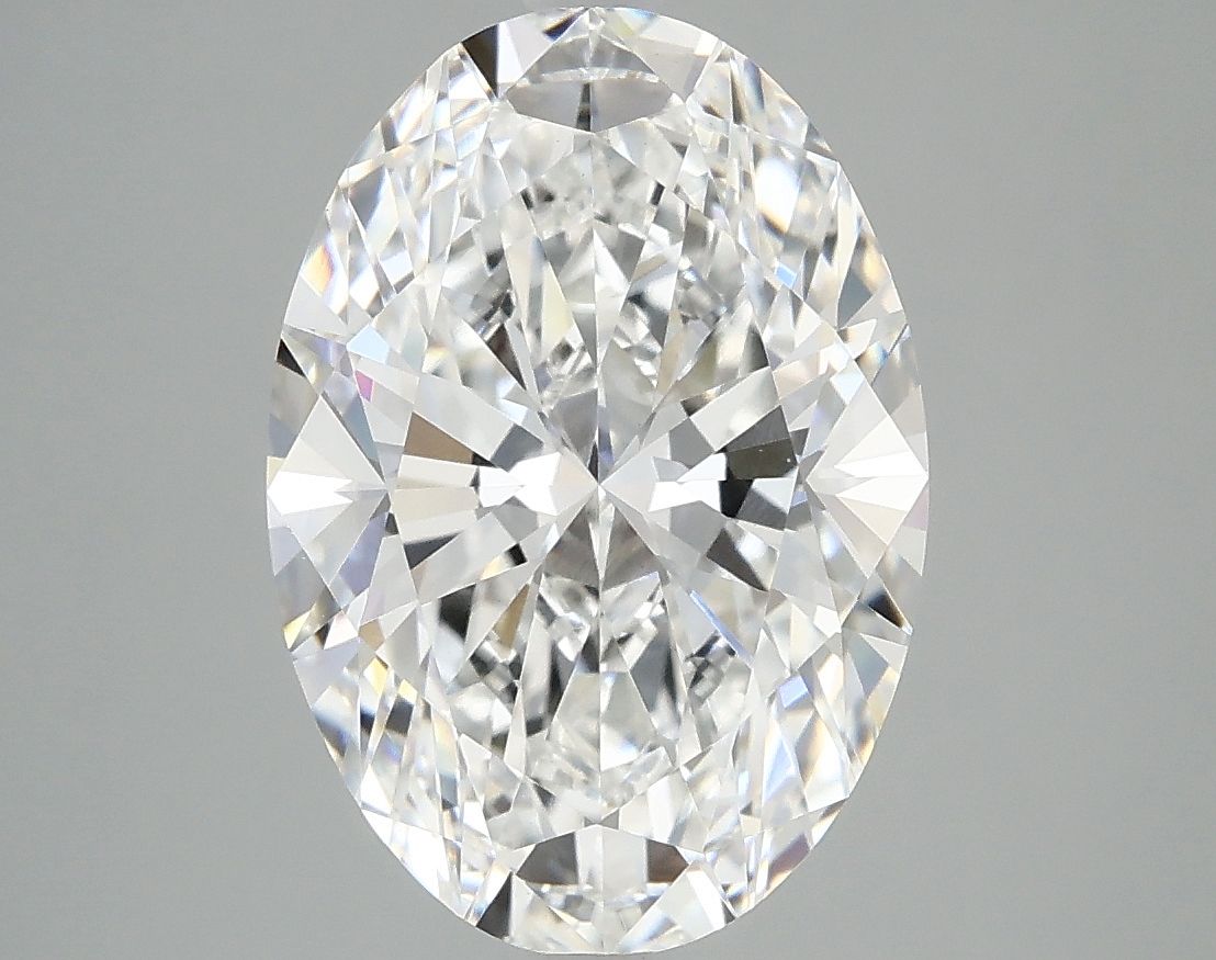 4.06 ct. oval Lab Grown Diamond front image