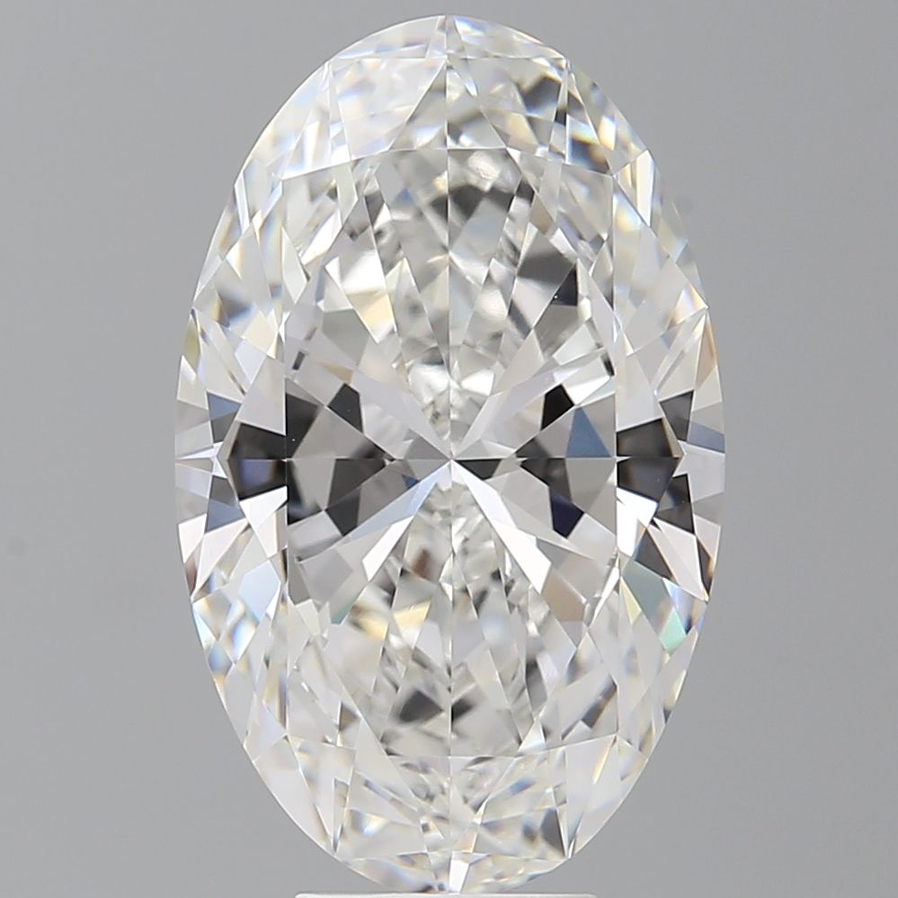 7.56 ct. oval Lab Grown Diamond front image