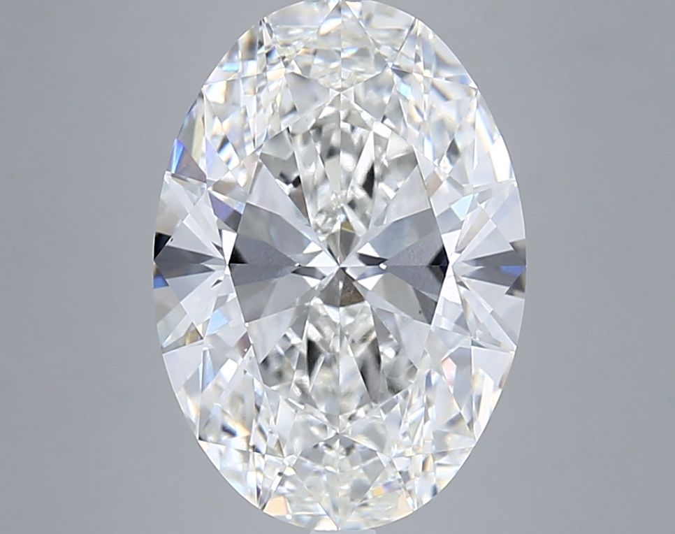 8.06 ct. oval Lab Grown Diamond front image
