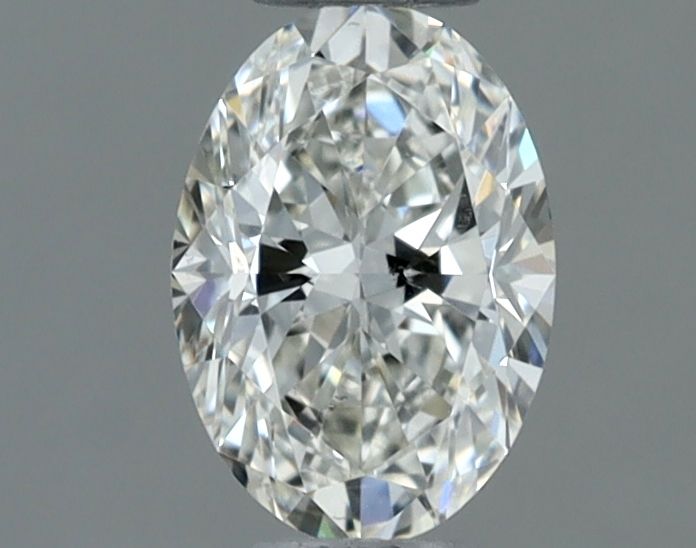 Diament owalny, 0.5 ct, I, SI1