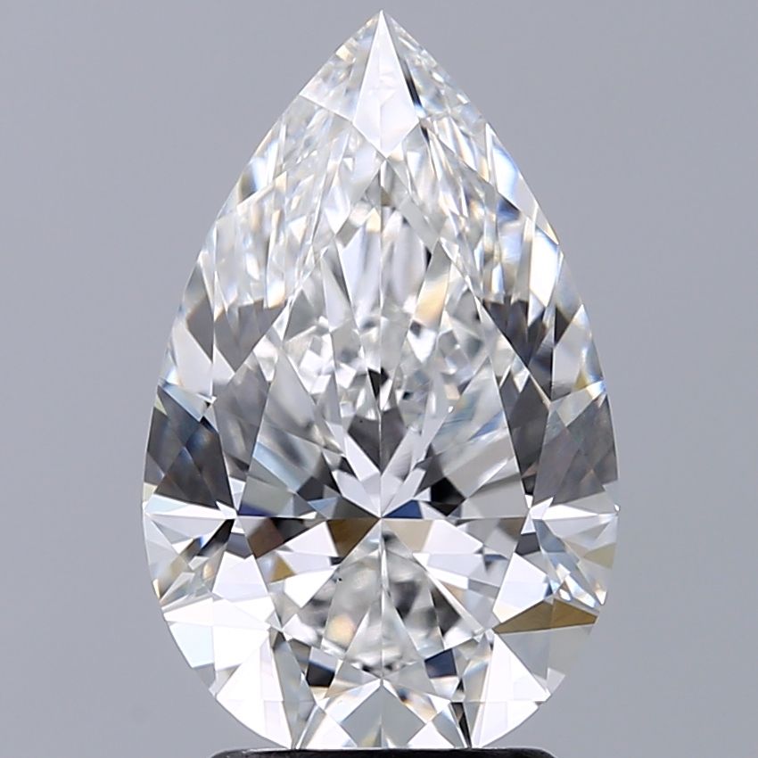 2.70 ct. pear Lab Grown Diamond front image