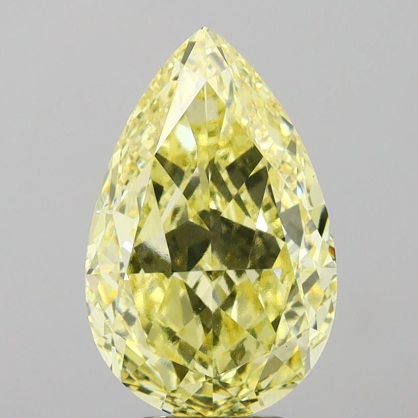 6.03 ct. pear Lab Grown Diamond front image