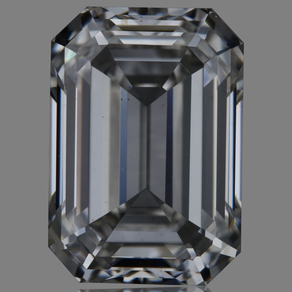 4.88 ct. emerald Lab Grown Diamond front image