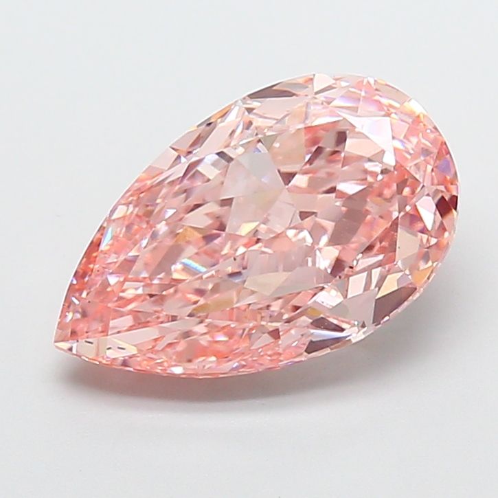 5.52 ct. pear Lab Grown Diamond front image
