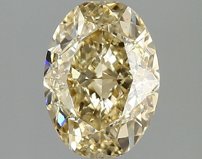 2.08 ct. oval Lab Grown Diamond front image
