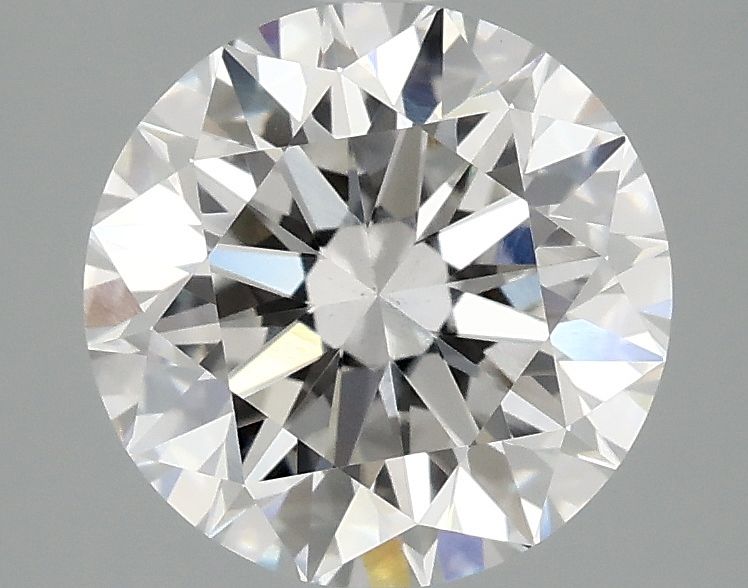 2.56 ct. round Lab Grown Diamond front image