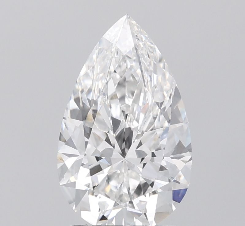 Diamant Poire 2.04 ct - Couleur E - Pureté VVS2