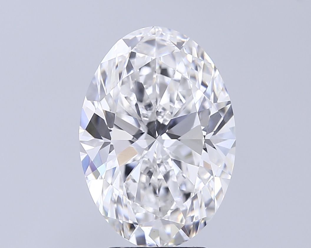5.05 ct. oval Lab Grown Diamond front image