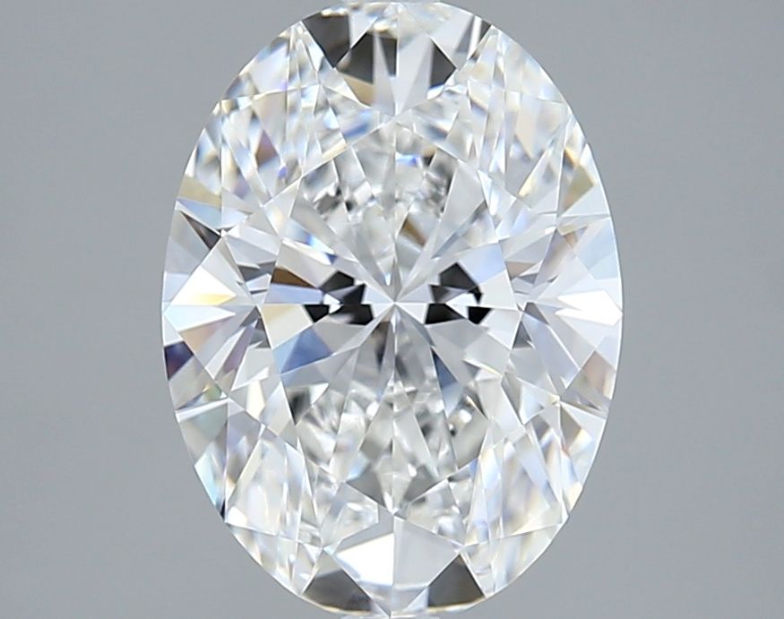 3.19 ct. oval Lab Grown Diamond front image