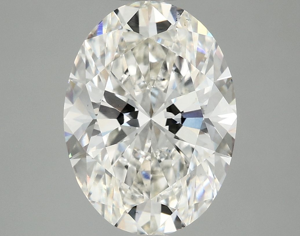 4.08 ct. oval Lab Grown Diamond front image