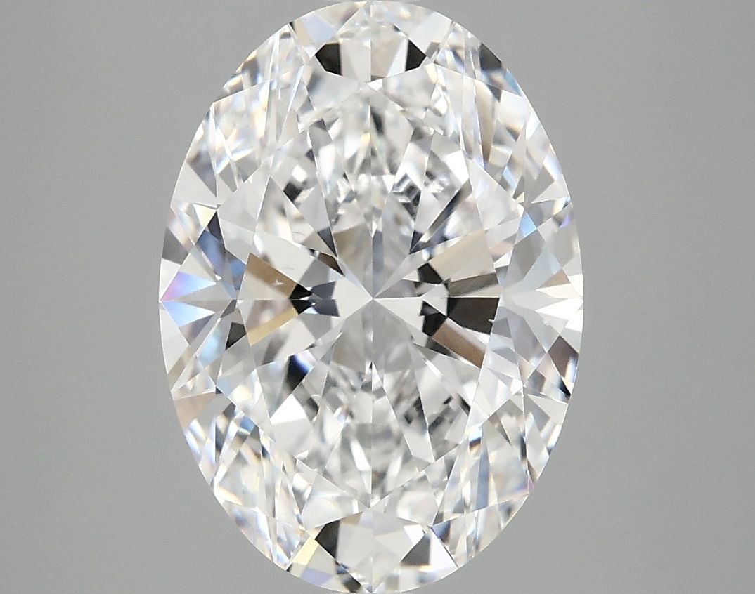 4.06 ct. oval Lab Grown Diamond front image