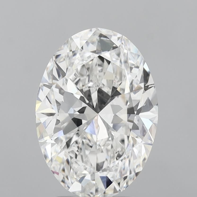 3.10 ct. oval Lab Grown Diamond front image