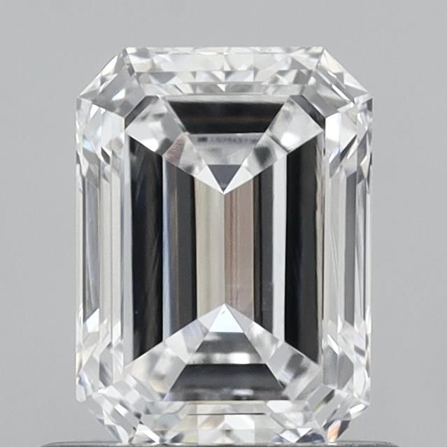 Diamant Émeraude 0.85 ct - Couleur D - Pureté VVS2