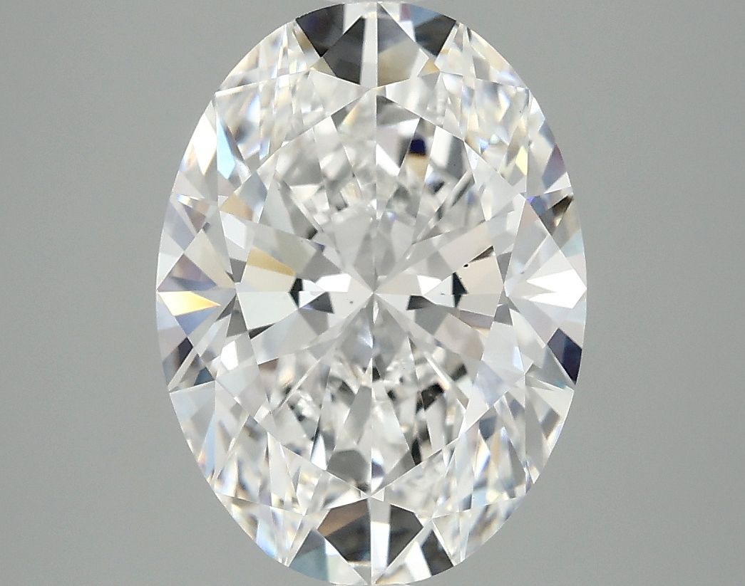 3.99 ct. oval Lab Grown Diamond front image