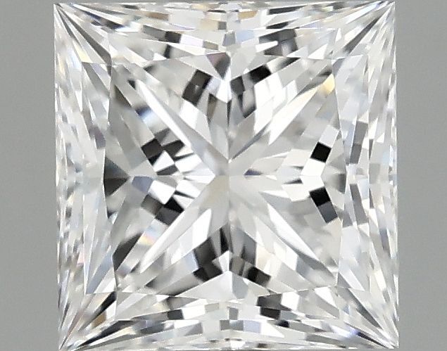 1.59 ct. princess Lab Grown Diamond front image