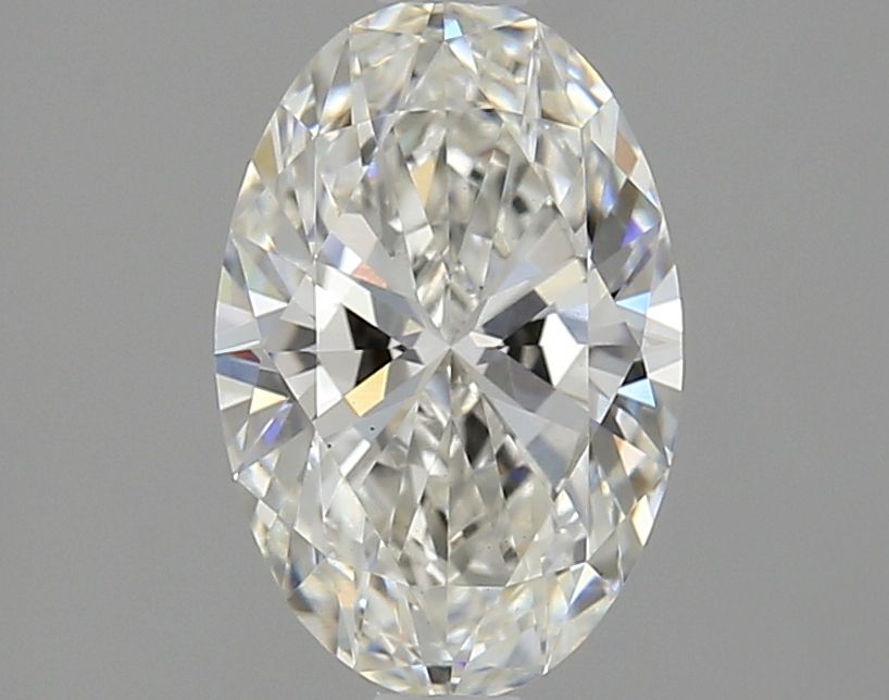 1.37 ct. oval Lab Grown Diamond front image