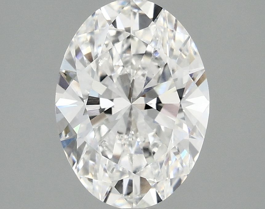 2.10 ct. oval Lab Grown Diamond front image