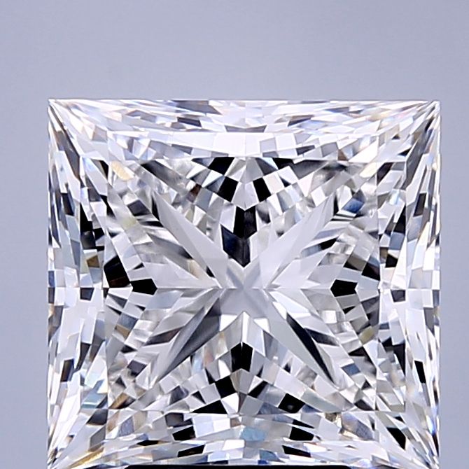 5.81 ct. princess Lab Grown Diamond front image