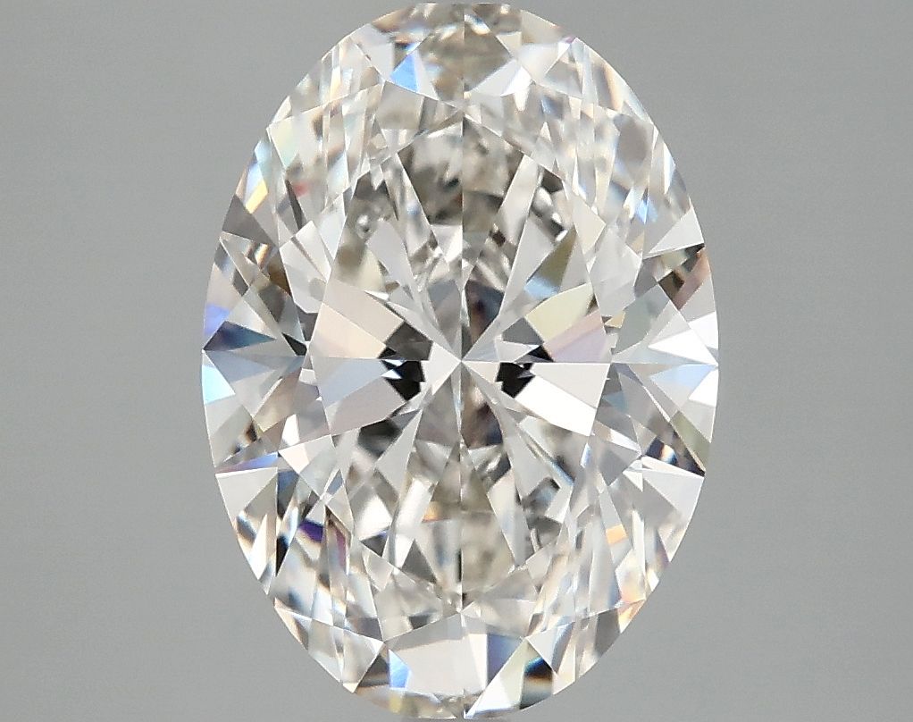 3.92 ct. oval Lab Grown Diamond front image