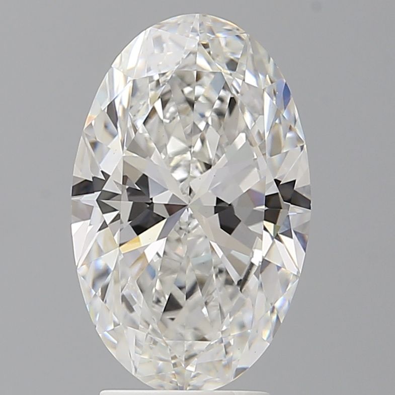 3.53 ct. oval Lab Grown Diamond front image