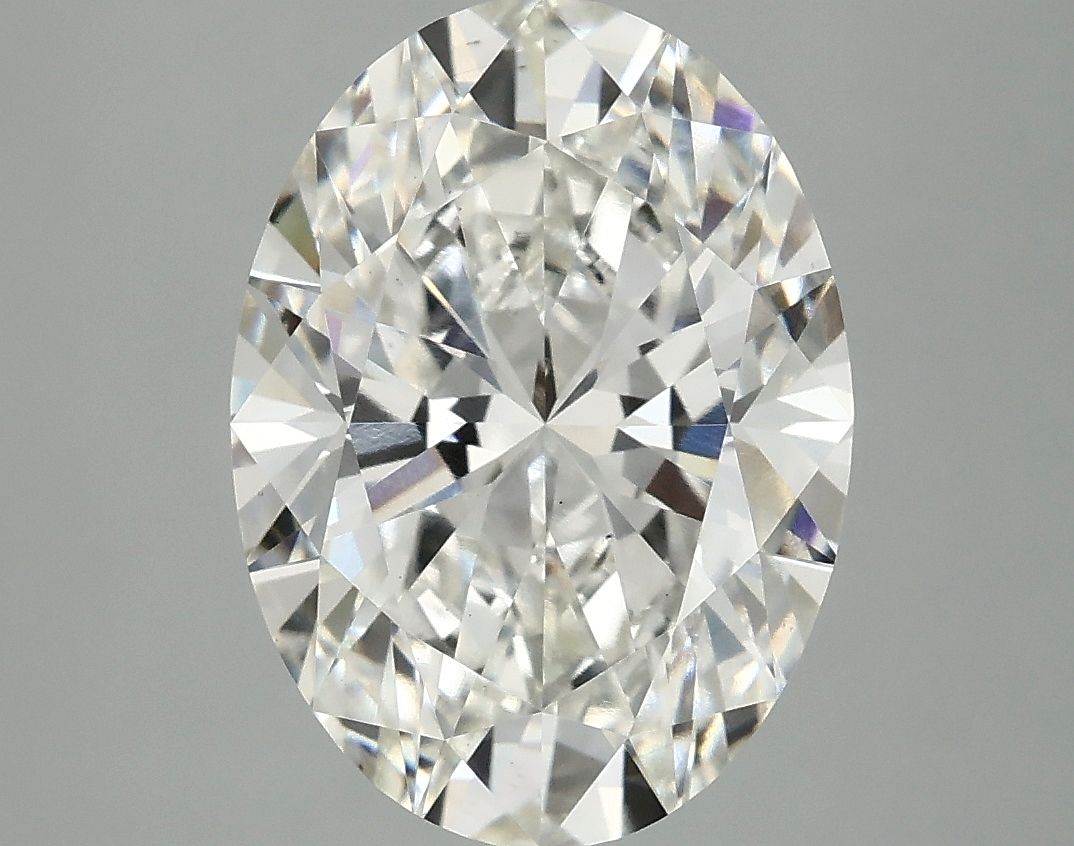 4.09 ct. oval Lab Grown Diamond front image