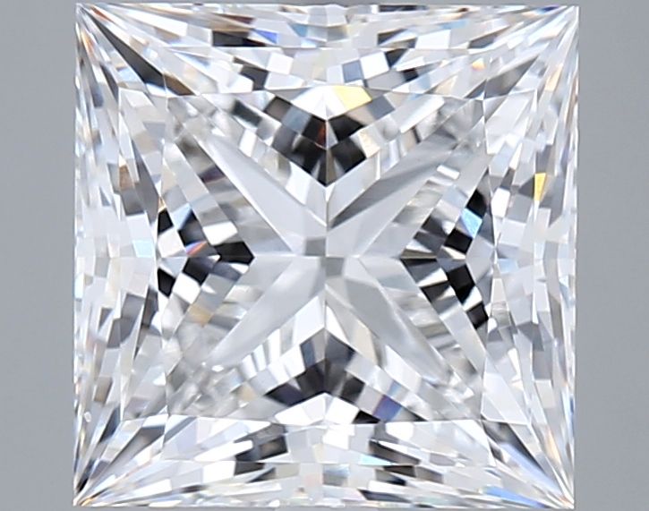 5.08 ct. princess Lab Grown Diamond front image