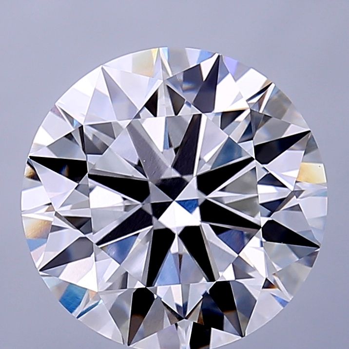 5.14 ct. round Lab Grown Diamond front image