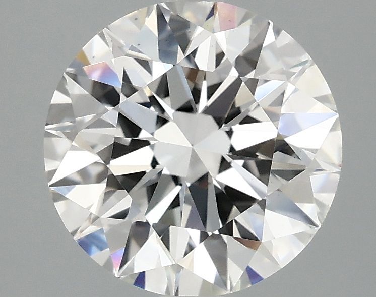 2.56 ct. round Lab Grown Diamond front image