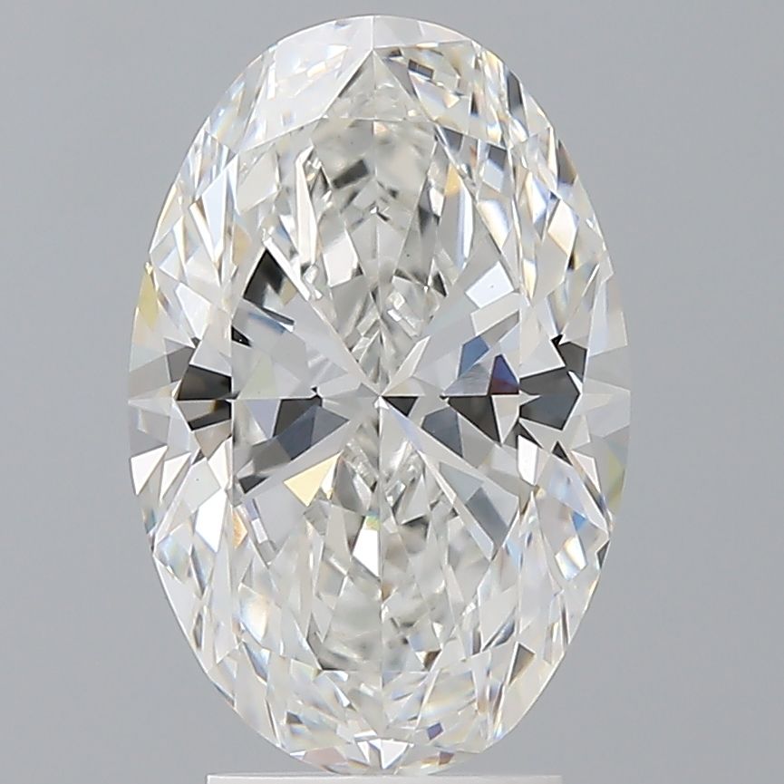 3.58 ct. oval Lab Grown Diamond front image
