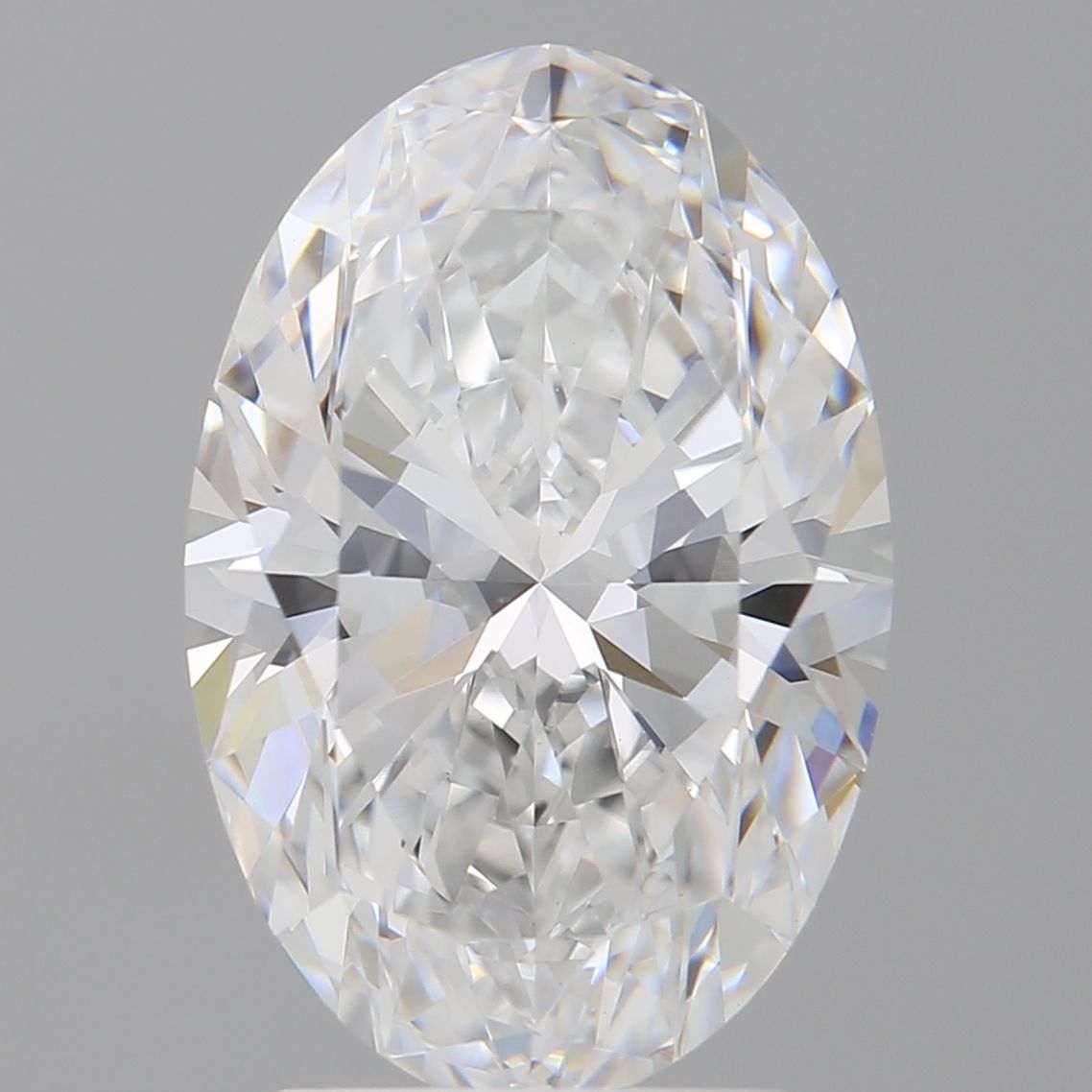 3.07 ct. oval Lab Grown Diamond front image