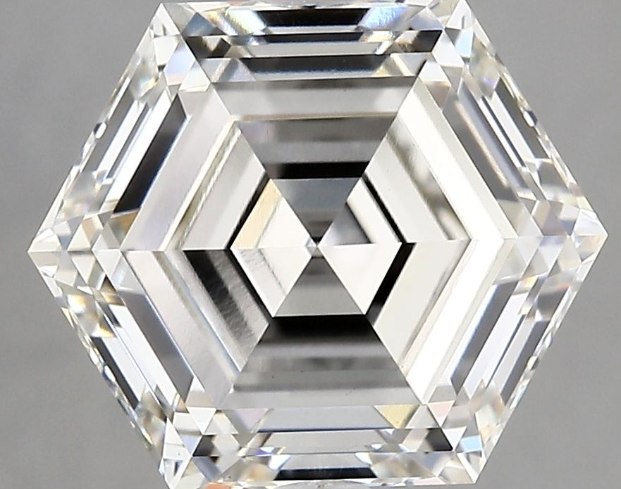 5.12 ct lab-grown Hexagonal Diamond