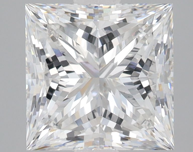 3.25 ct. princess Lab Grown Diamond front image