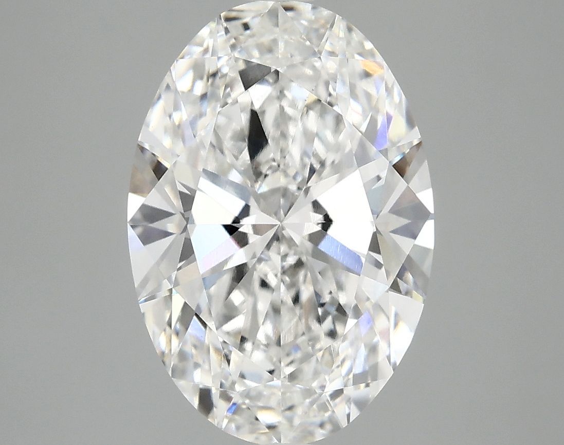 3.85 ct. oval Lab Grown Diamond front image