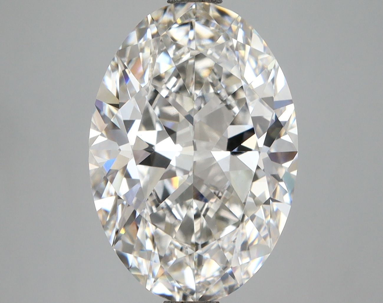 5.02 ct. oval Lab Grown Diamond front image