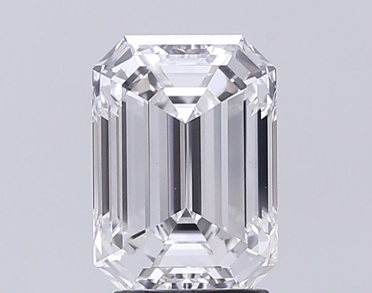 3.02 ct. emerald Lab Grown Diamond front image