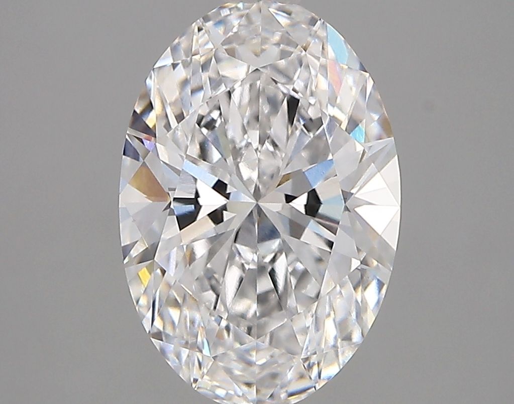 2.82 ct. oval Lab Grown Diamond front image