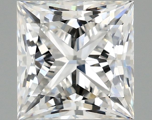 1.59 ct. princess Lab Grown Diamond front image