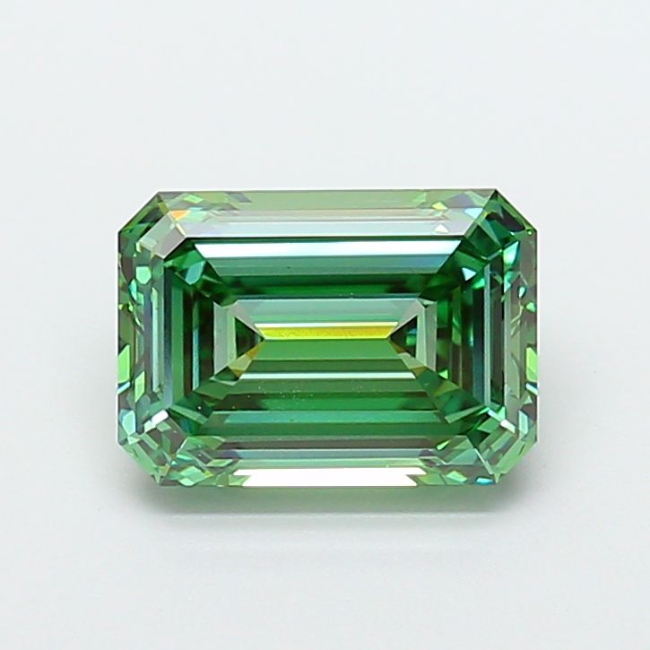 4.05 ct. emerald Lab Grown Diamond front image