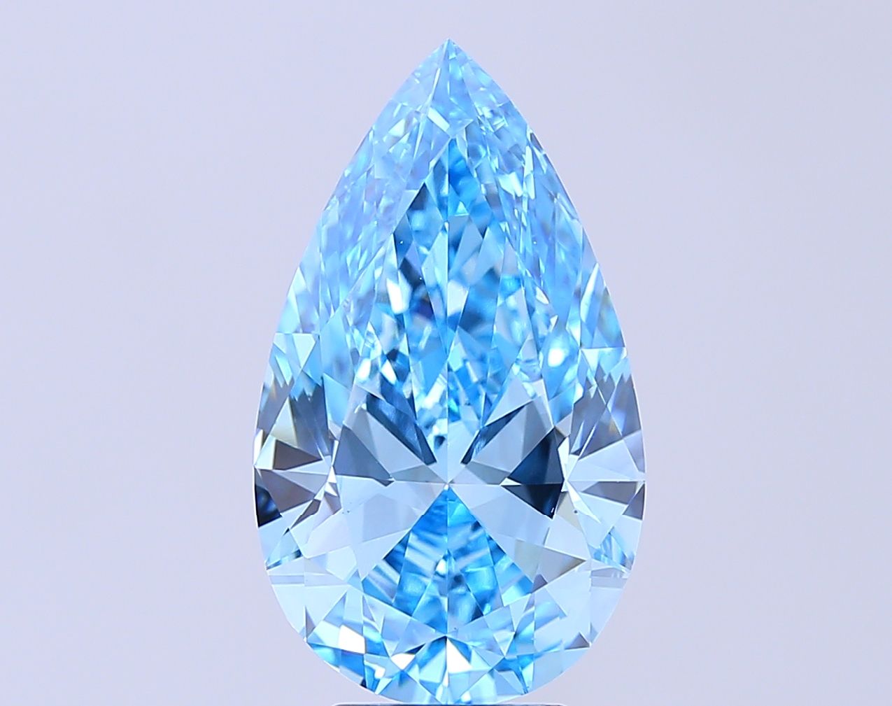 6.03 ct. pear Lab Grown Diamond front image