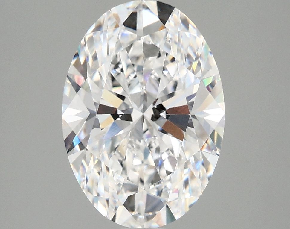 3.07 ct. oval Lab Grown Diamond front image