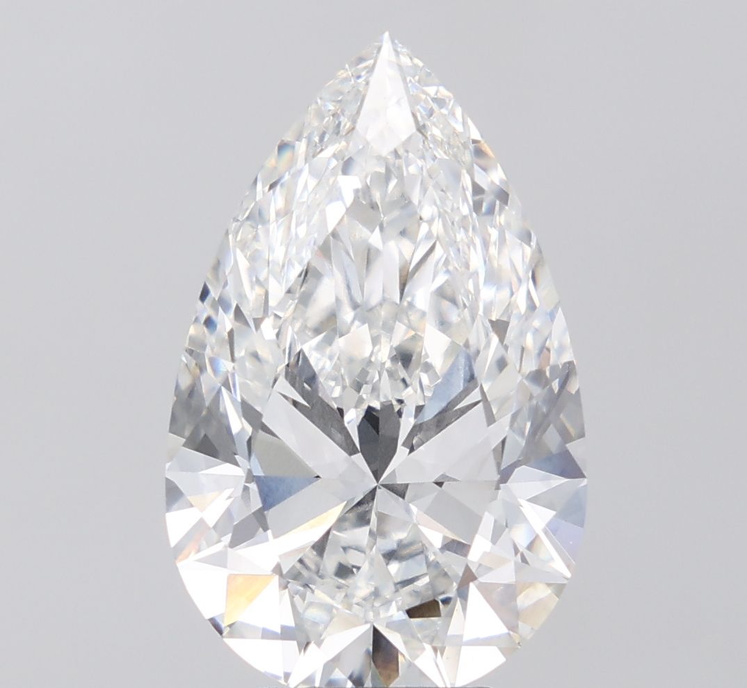 8.07 ct. pear Lab Grown Diamond front image